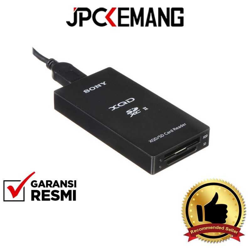 Sony MRW E90 XQD Card Reader XQD SD SDXC UHS II Card Reader USB 3.0 Garansi Resmi