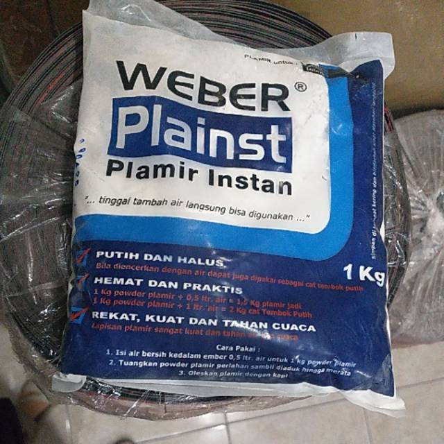 Weber plamir tembok instan. Plamir tembok. Plamir compon
