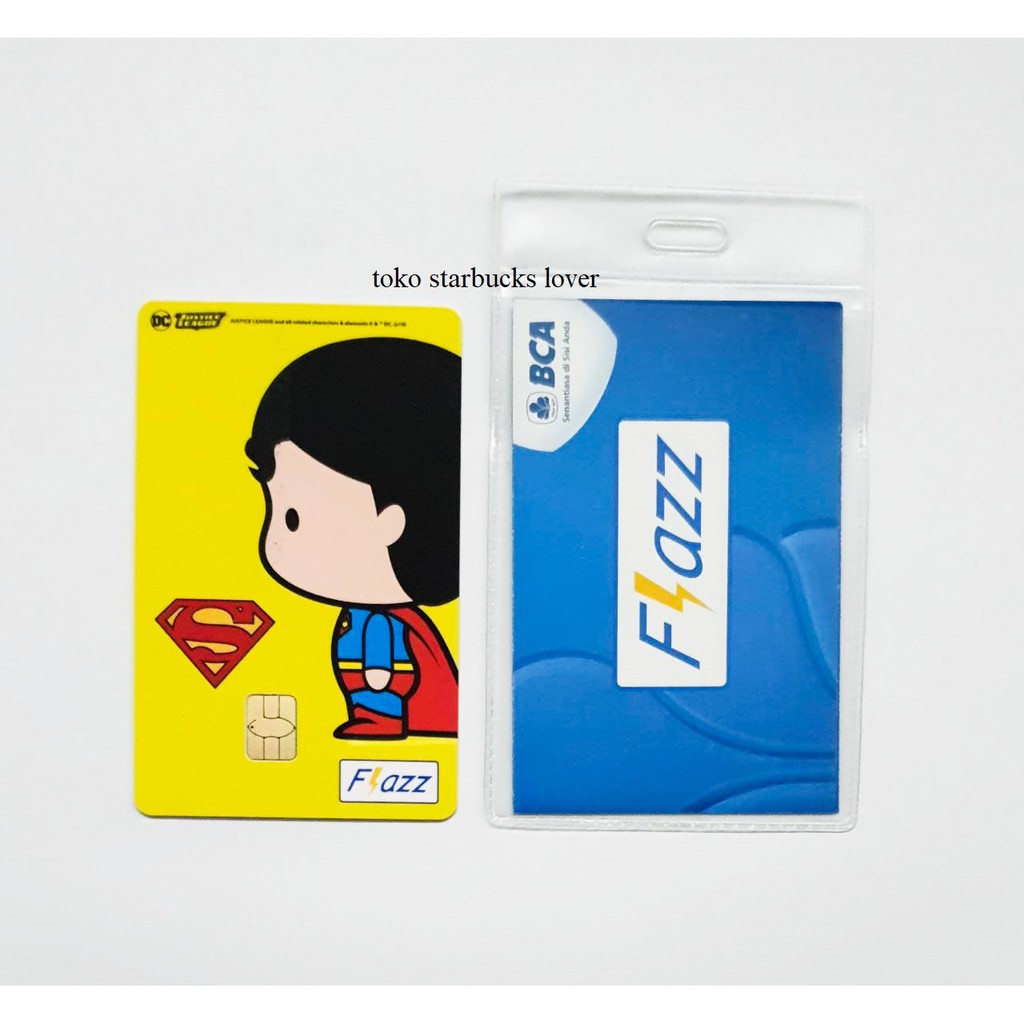 Kartu Flazz Bca Saldo 0 seri Superheroes Kartu - Superman