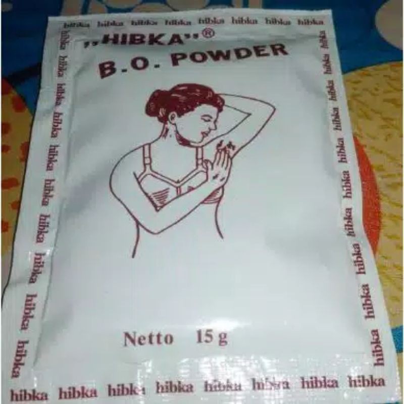 Bedak Hibka (1 papan isi 12 sachet)