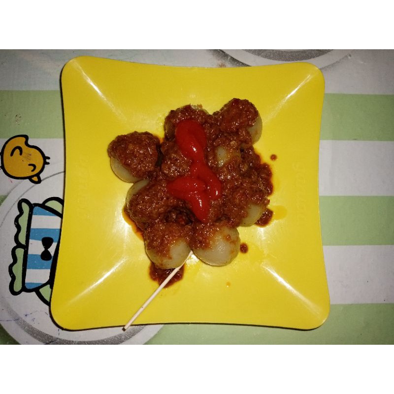 

Cilok bumbu kacang