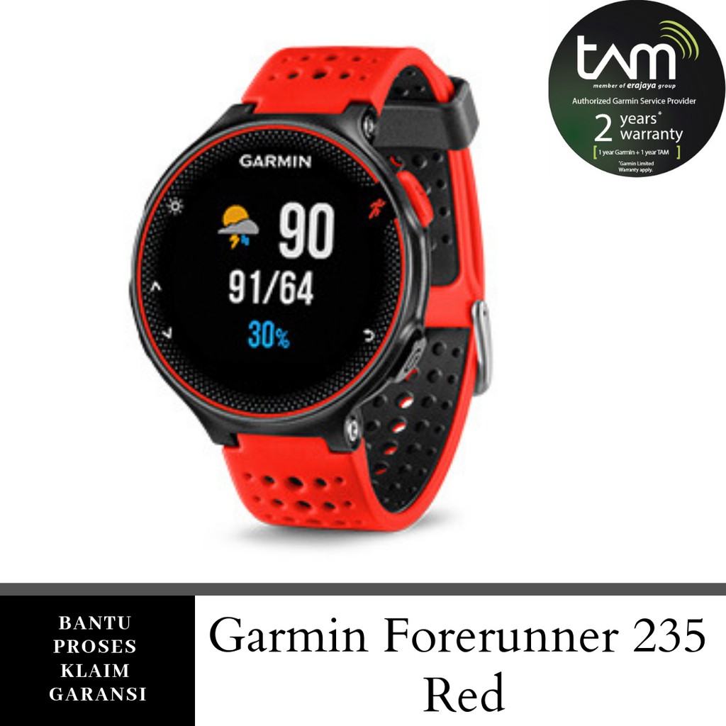 garmin forerunner red