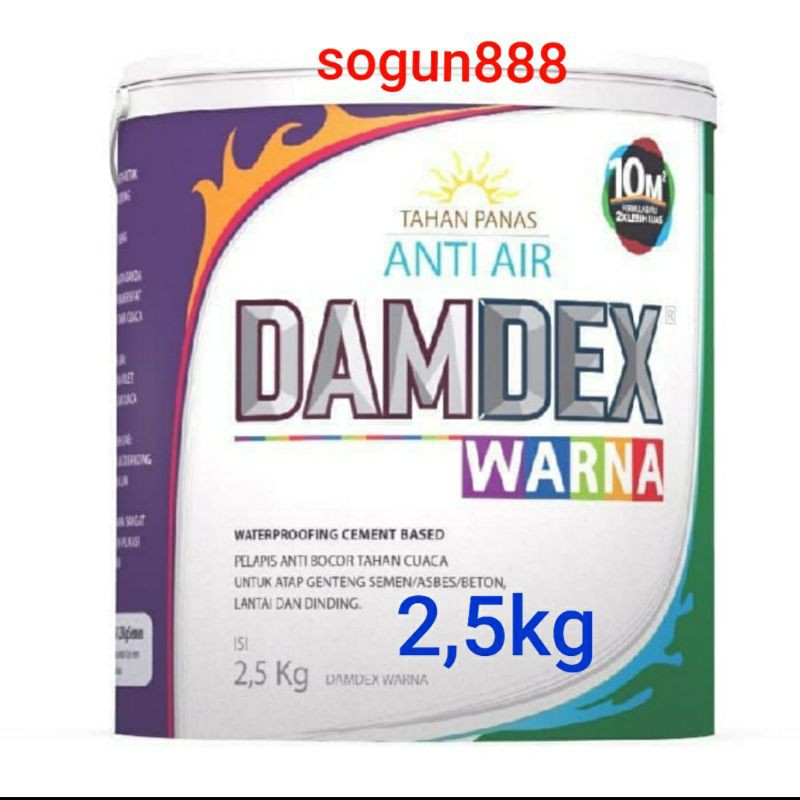 Jual Damdex Hitam Galon 25kg Cat Waterproofing Hitam Shopee Indonesia 3712