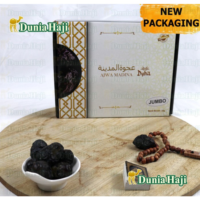 

Kurma Ajwa Jumbo Nabi Madinah Premium Super XL Oleh Oleh Haji 1kg