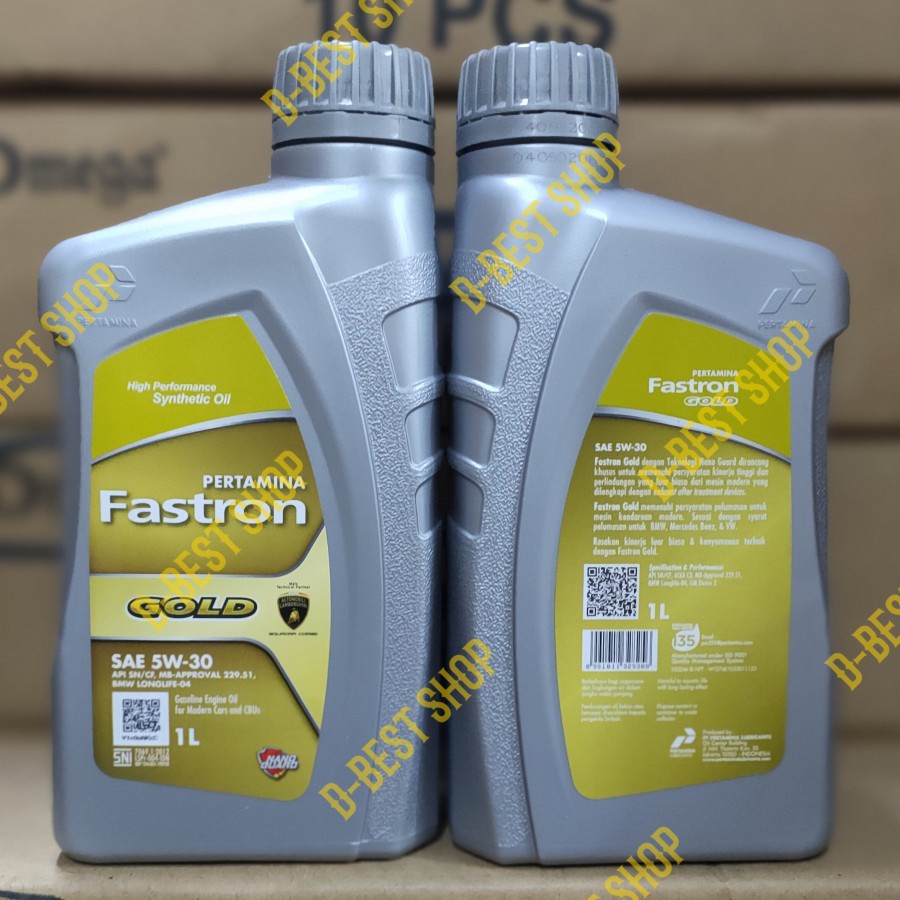 OLI MESIN PERTAMINA Fastron gold 5/30 - 1 liter