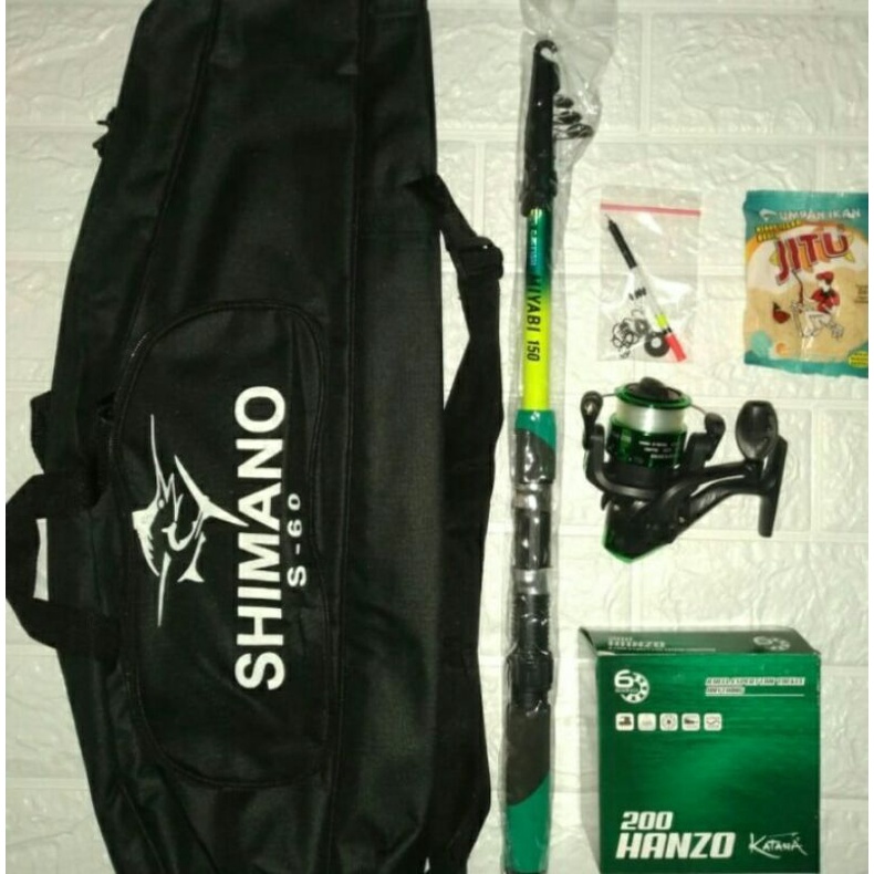 pancing/jorang merk shimanu satu set