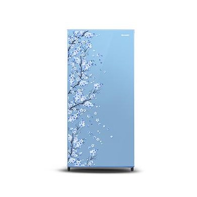 SHARP Kulkas 1 Pintu 133 Liter SJ-N162D SB Sakura Kirei New Design