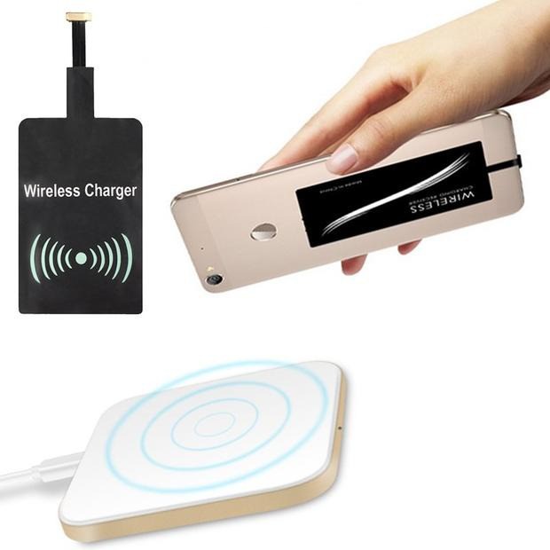 Qi Receiver Wireless Charger Android type C micro usb Support