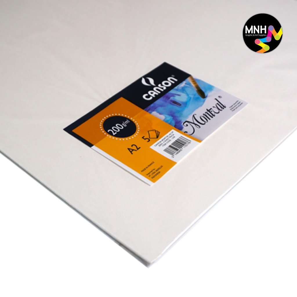 

Canson Paper Kertas Cat Air Montval A2 200G, 5 Sheet/Pack