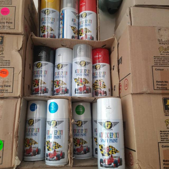 Cat semprot pilox RJ London