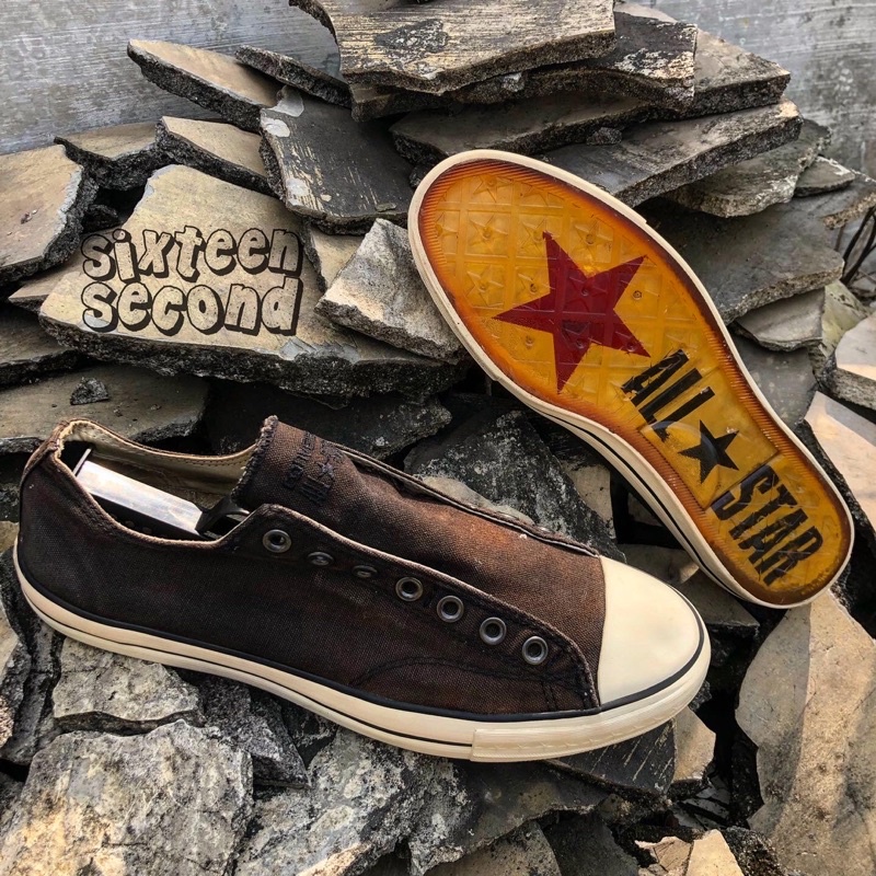 [ Size 44.5 ] CONVERSE x JOHN VARVATOS VINTAGE SLIP ON