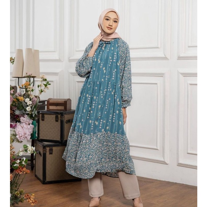 Gardenia Midi Dress by Geulis Id