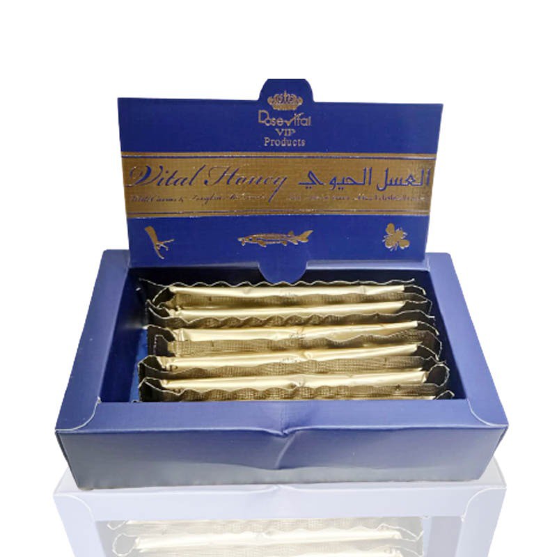 [ COD ] VIP Vital Honey 19gr ORIGINAL 100% / Madu Ejakulasi Dini Stamina Pria Stamina Tahan Lama-3