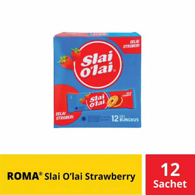 

Roma Slai O'Lai 12 sachet berat 24 gr