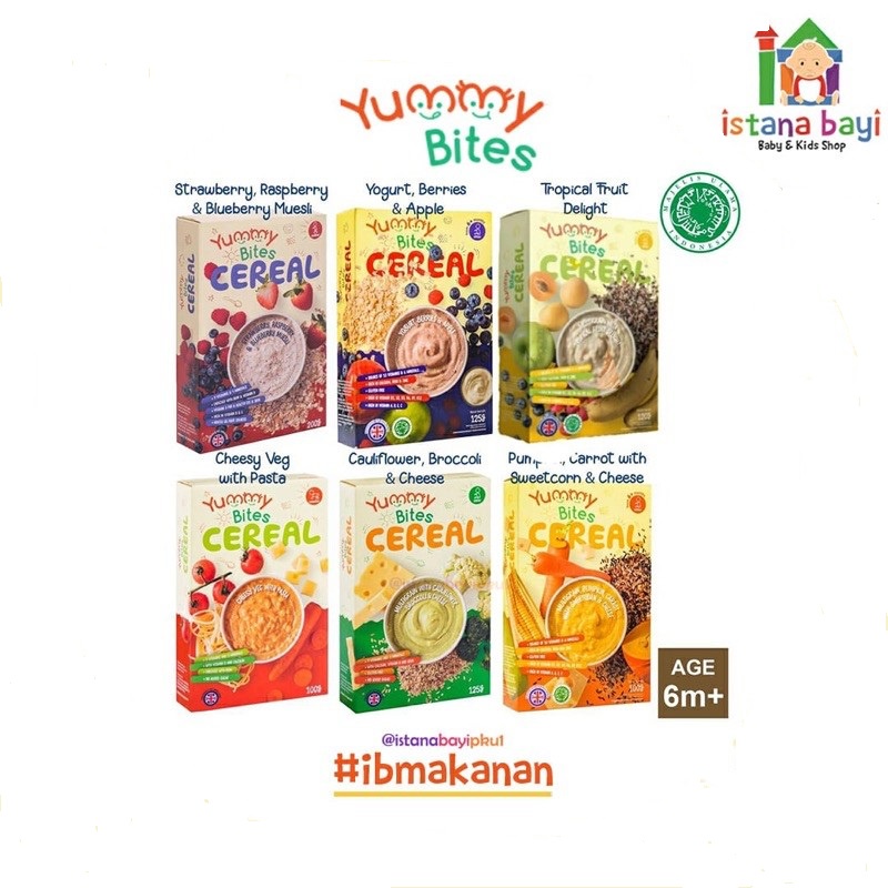 Yummy Bites Cereal - Cereal makanan bayi