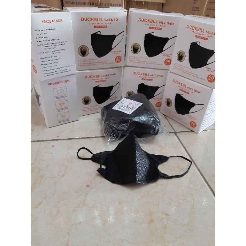 DUCKBILL face mask /duckbil putih /duckbil hitam