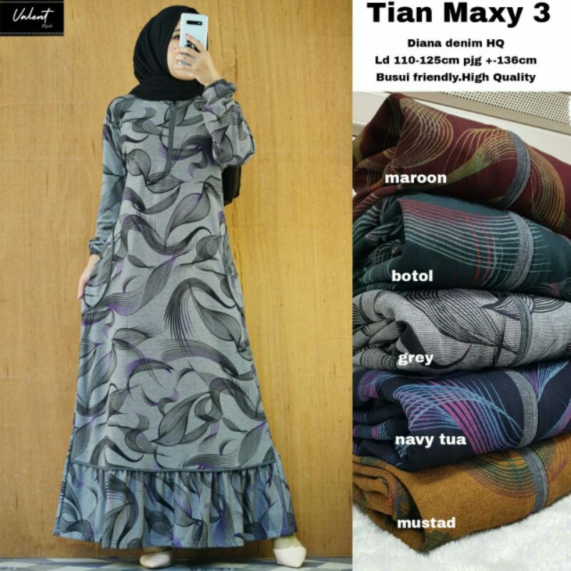 TIAN MAXY 3 mat diana denim HQ ORIGINAL by Valent