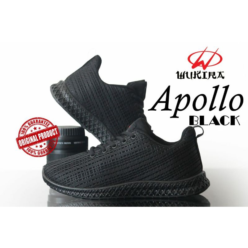 Sepatu Wukira Apollo All Black
