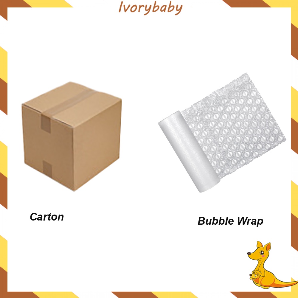 Extra kardus atau Bubble Wrap untuk packing kardus box untuk pengiriman agar aman