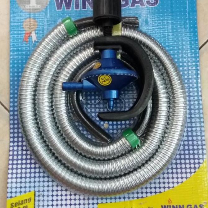 regulator kompor gas putar paket selang kompor destec starcam promo