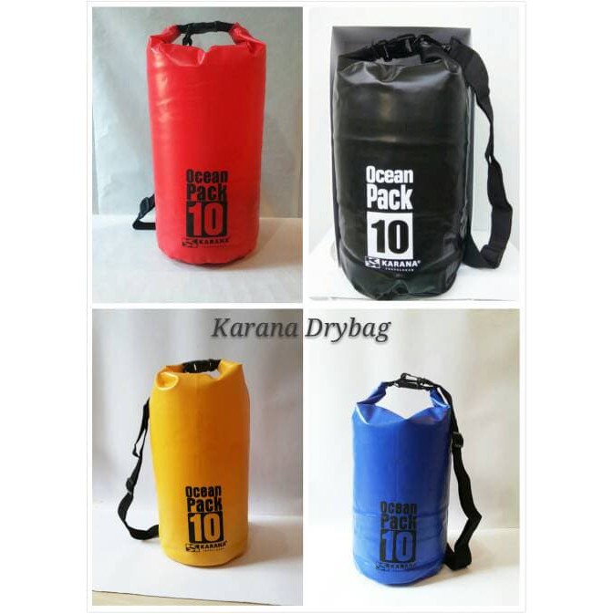 Tas Selempang Anti Air (Dry Bag) 10 L -Pria & Wanita