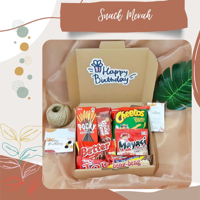 

snack box / hampers / SNACKBOX HEMAT 15K-50K / FREE POLAROID / GIFTBOX
