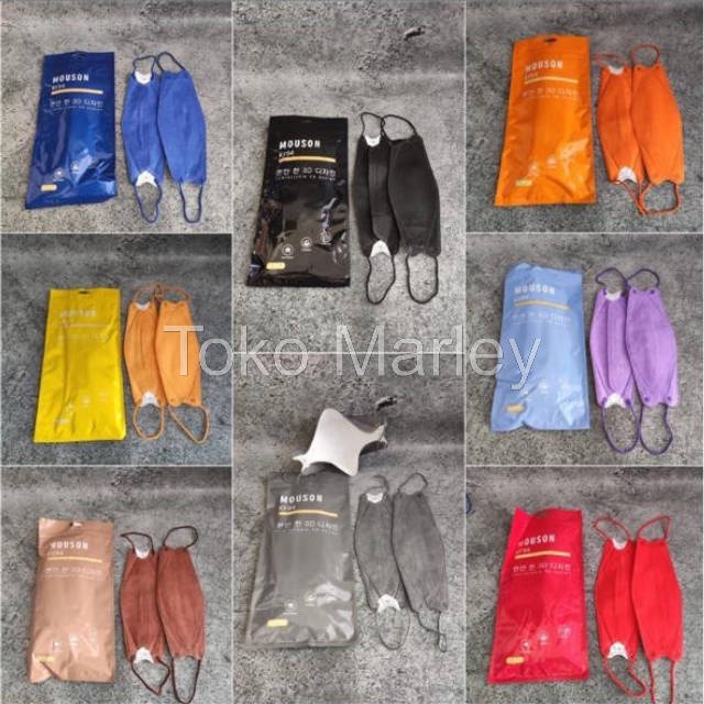 MASKER KF94 MOUSON 4PLY Masker Evo KF 94 Masker N95 Masker KN95 4D Masker KF94 Masker Wajah 4 Ply