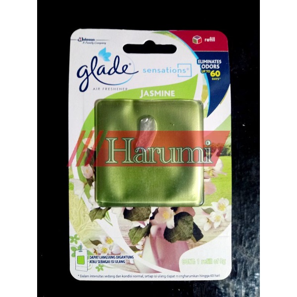 GLADE PENGHARUM REFFIL MOBIL DAN RUANGAN 8gr 100% ORIGINAL (BUKAN BARANG RIJEK)