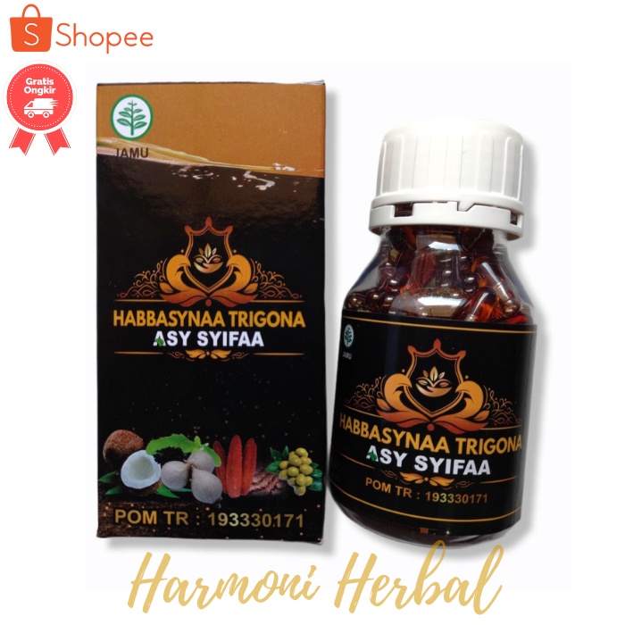 Habbatussauda Habbasyina Trigona Oil 200 Kapsul