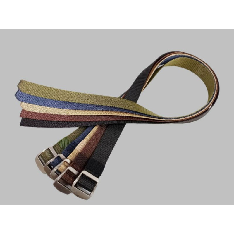 IKAT PINGGANG PRIA NYLON CANVAS SABUK TACTICAL MEN BELT - Sabuk Panjang Kanfas