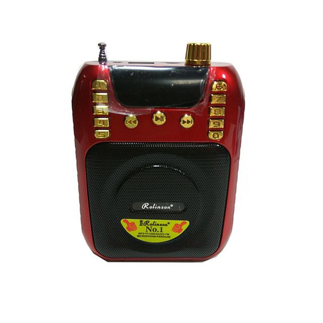 Speaker mic Pinggang usb/memory, radio + mic rolinson rl 4012