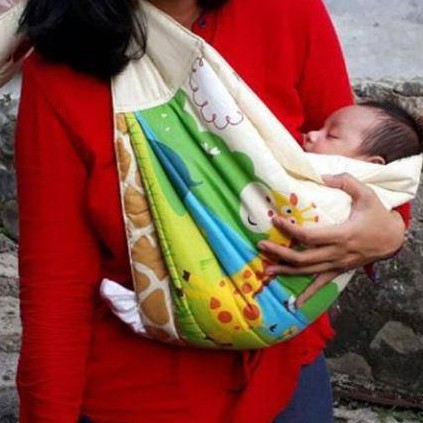 Gendongan Bayi Samping Ring Sling Ukuran Al size