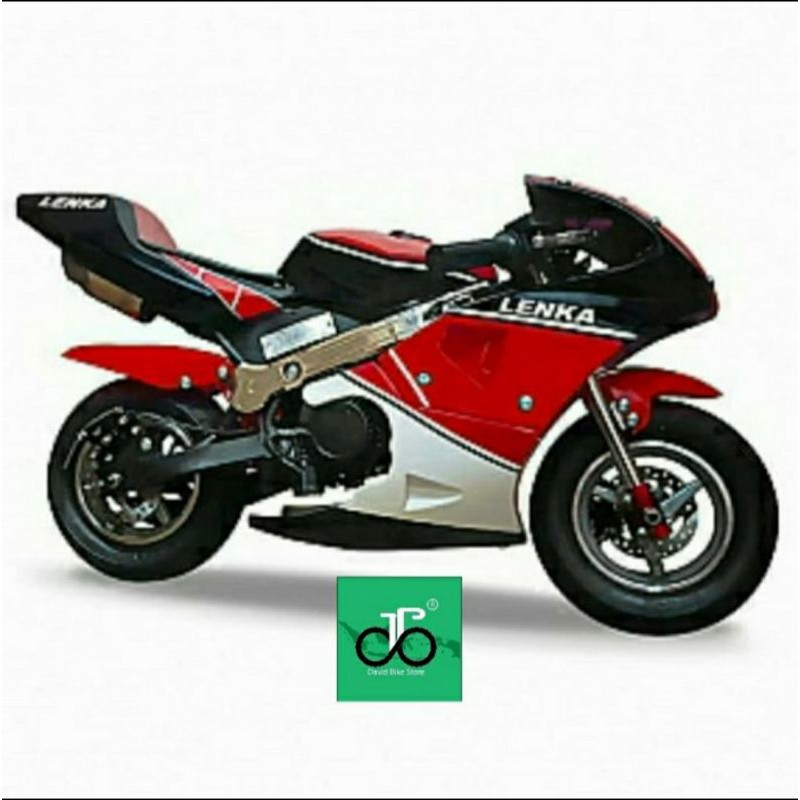 Promo murah      PROMO SPESIAL HARI RAYA   Motor mini GP Lenka STD TERBARU