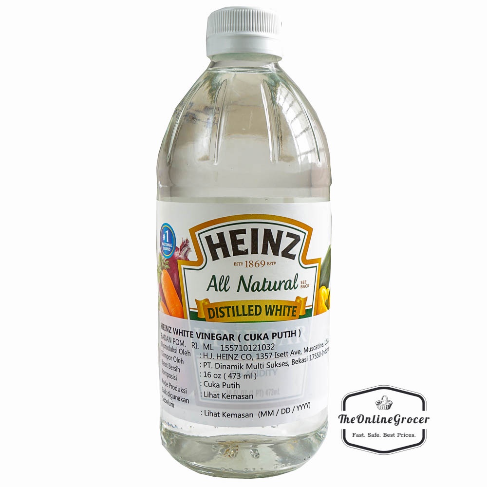 

Heinz White Vinegar 473ml – Cuka Putih Heinz