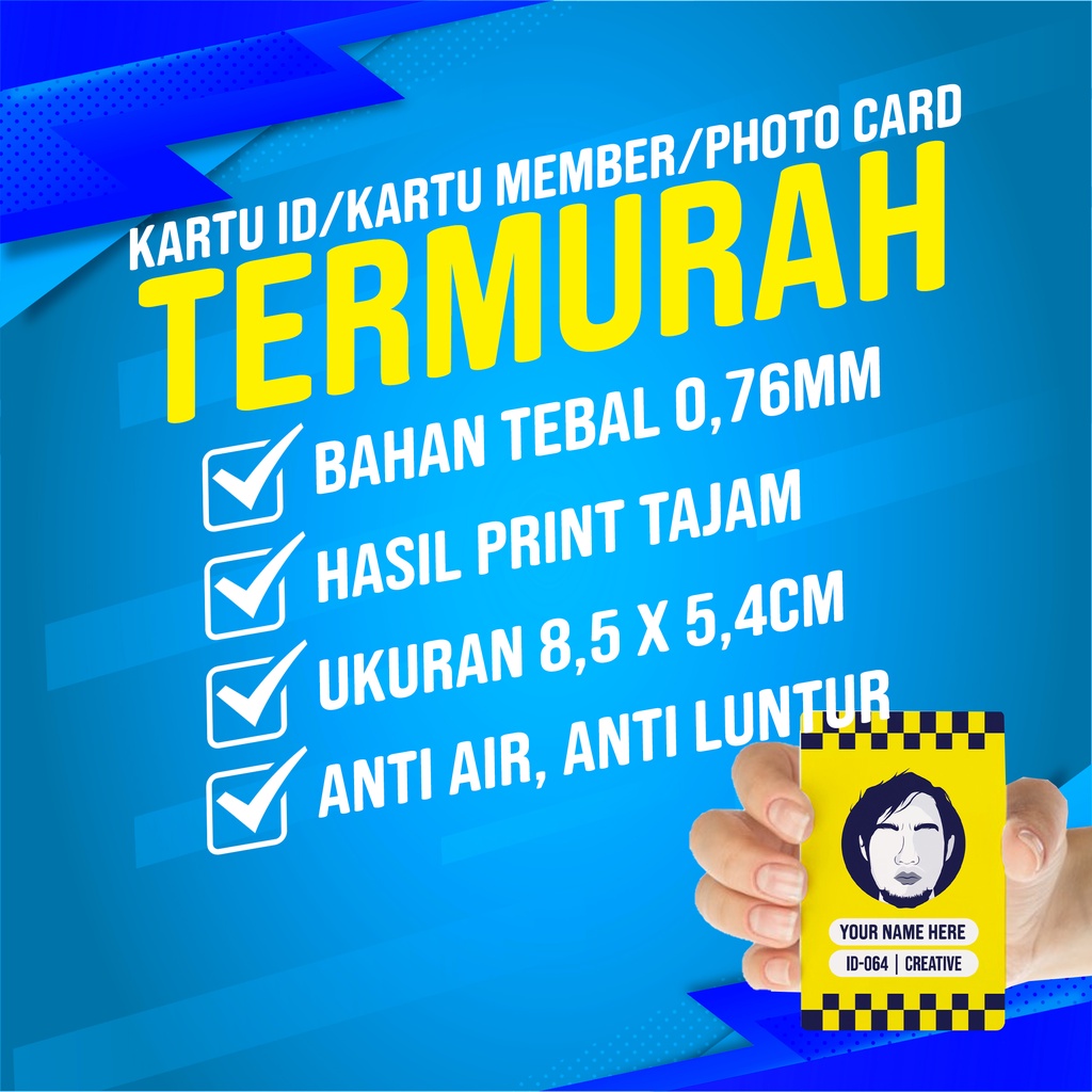 

COD_Kartu Member_KARTU ANGGOTA_NPWP_BPJS_PVC/Kartu ID