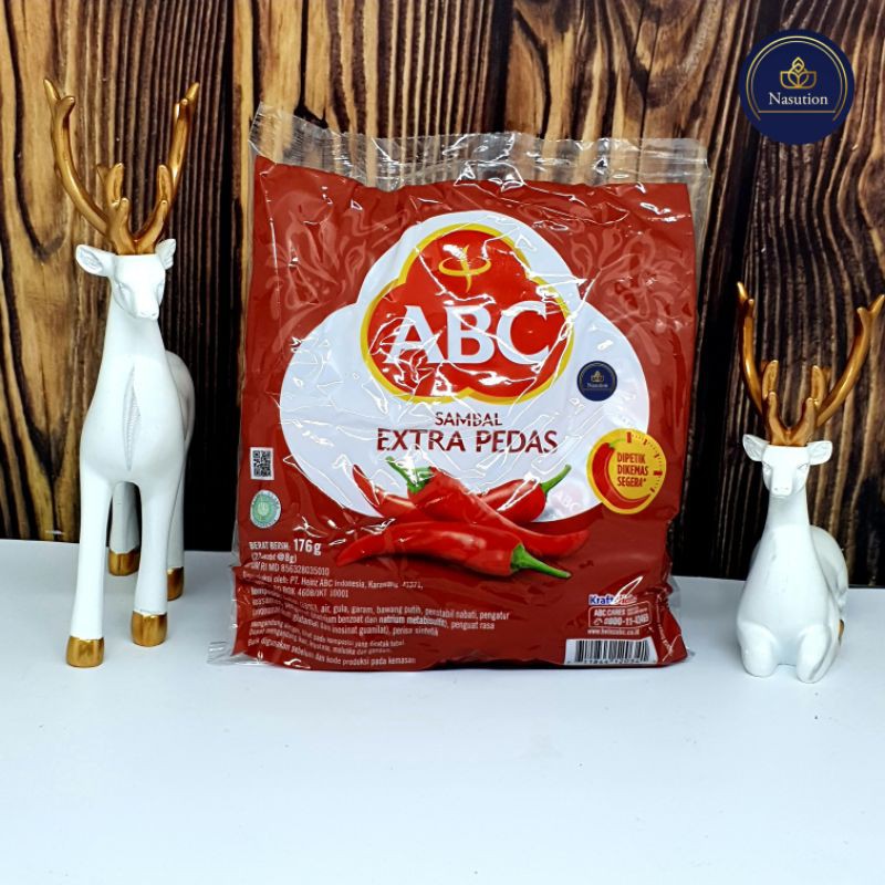

Sambal Abc Extra Pedas isi 24pcs