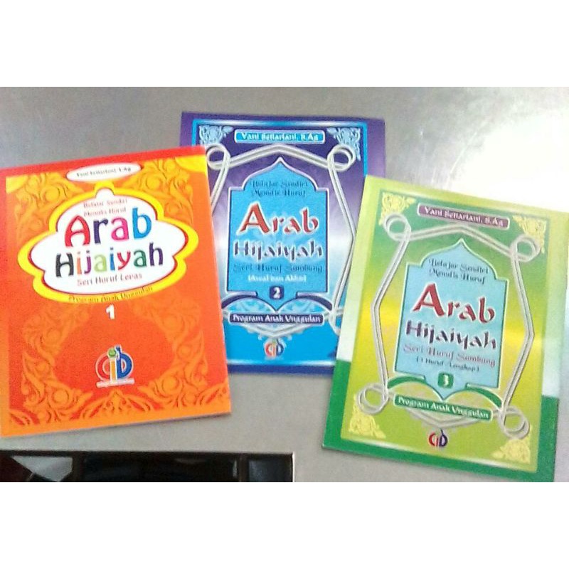 Buku Arab Hijaiyah TK-TPA-SD_ Buku belajar Menulis Arab/huruf hijaiyah