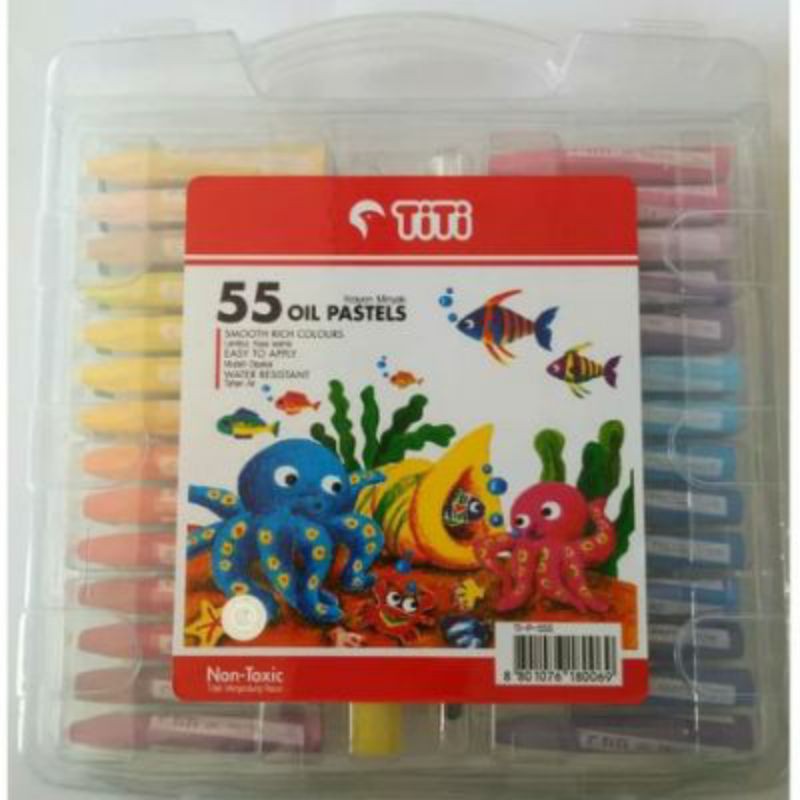 

crayon Titi 55 warna