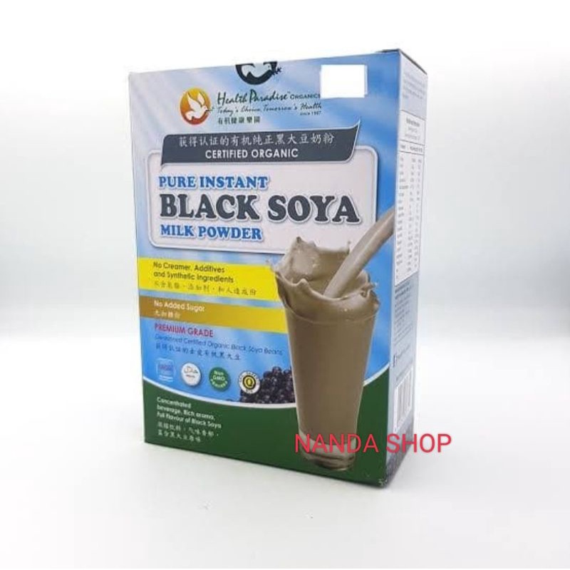 

Health Paradise Organic Black soy milk powder 500gr