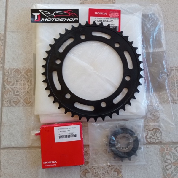 Promo accessories gear set cbr250rr original AHM 8AGZ2 Diskon