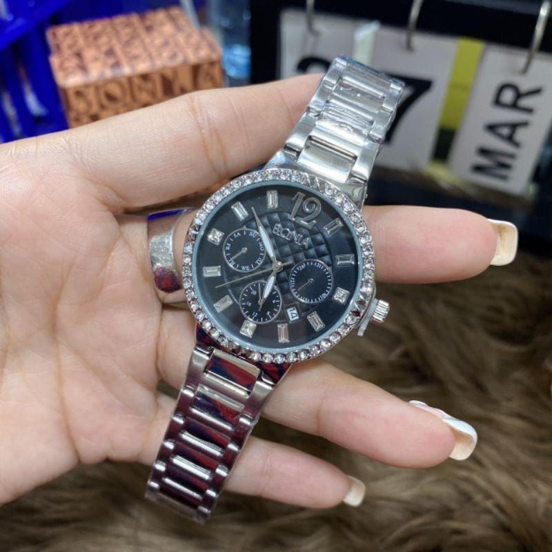 Trending Jam Tangan Wanita Bonia Stainliss Steel Jam Terlaris Wanita