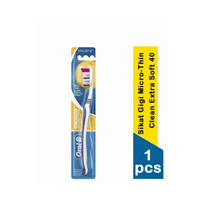 Oral B Sikat Gigi Micro-Thin Clean ExtraSoft 40