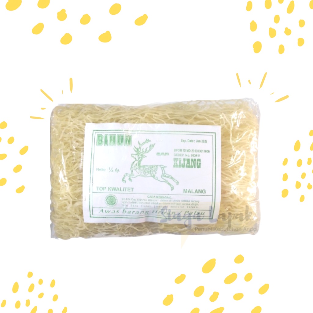 

Mie Bihun Beras Cap Kijang / Mi Soun Vermicelli Rice 250 gr