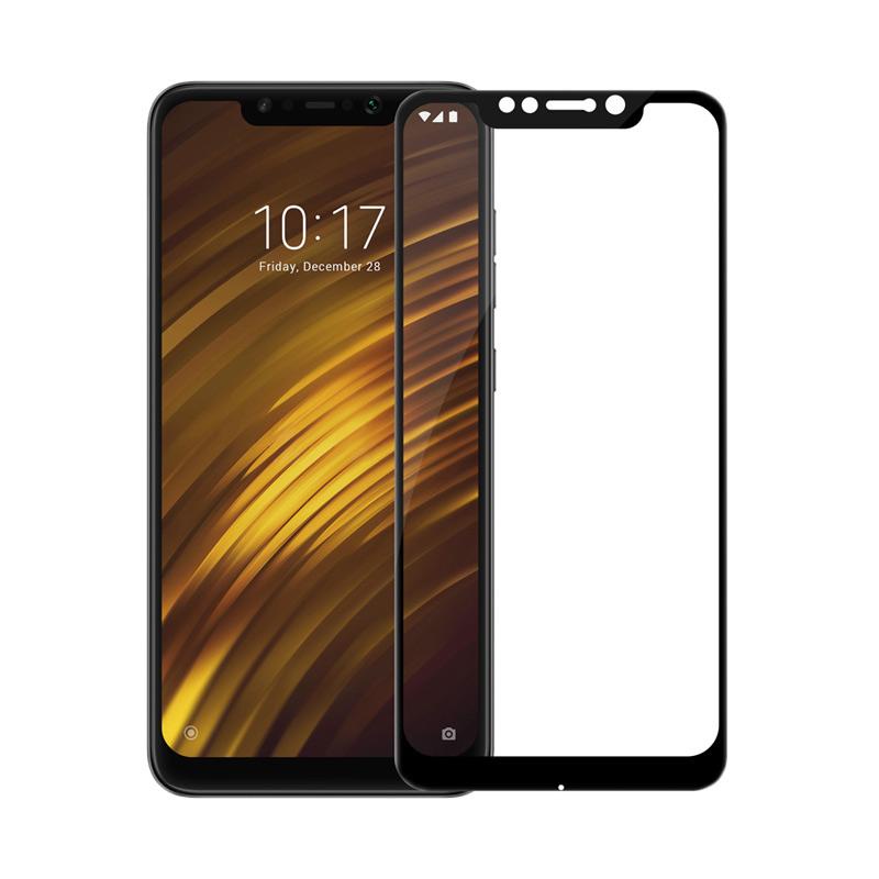 TEMPERED GLASS FULL LEM 5D XIAOMI POCOPHONE F1 2018 BLACK