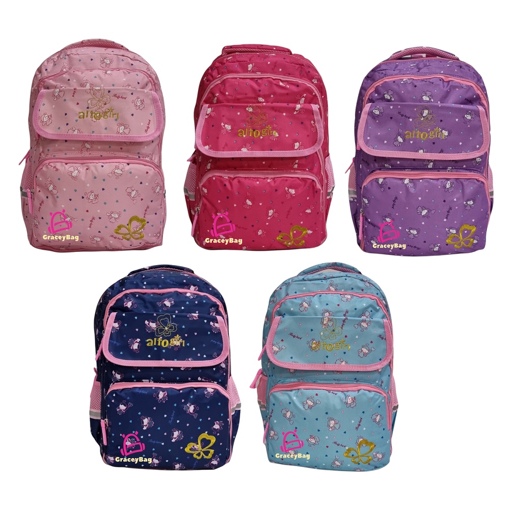 Gracey Bag 70810 Tas Ransel Sekolah Anak Perempuan Altogirl