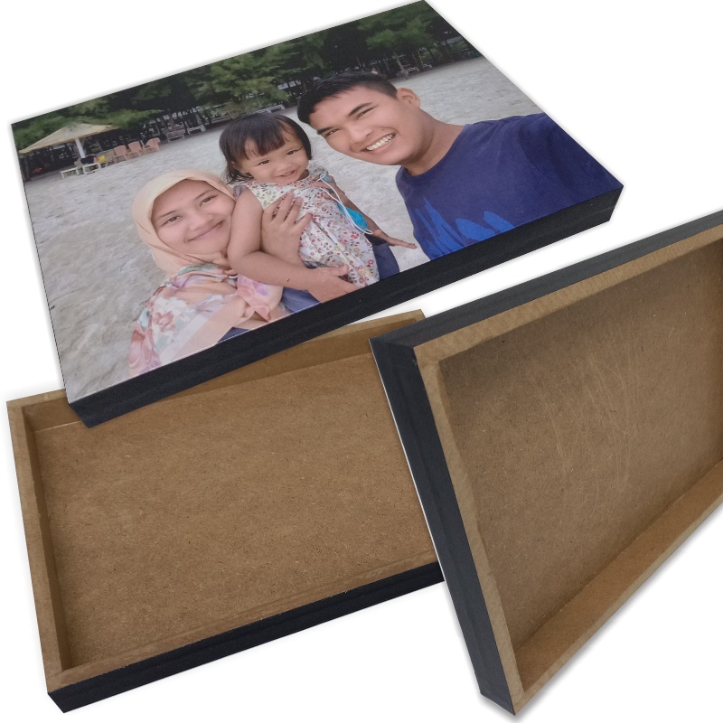 CETAK FOTO MDF PHOTO BLOCK A4 (21 x 29,7 cm) / WALL DECOR A4