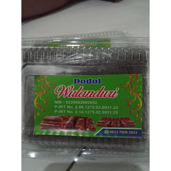 

Dodol Original Wulandari 250 gram