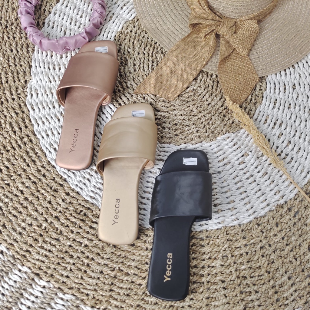 SANDAL SLOP WANITA/SENDAL CASUAL