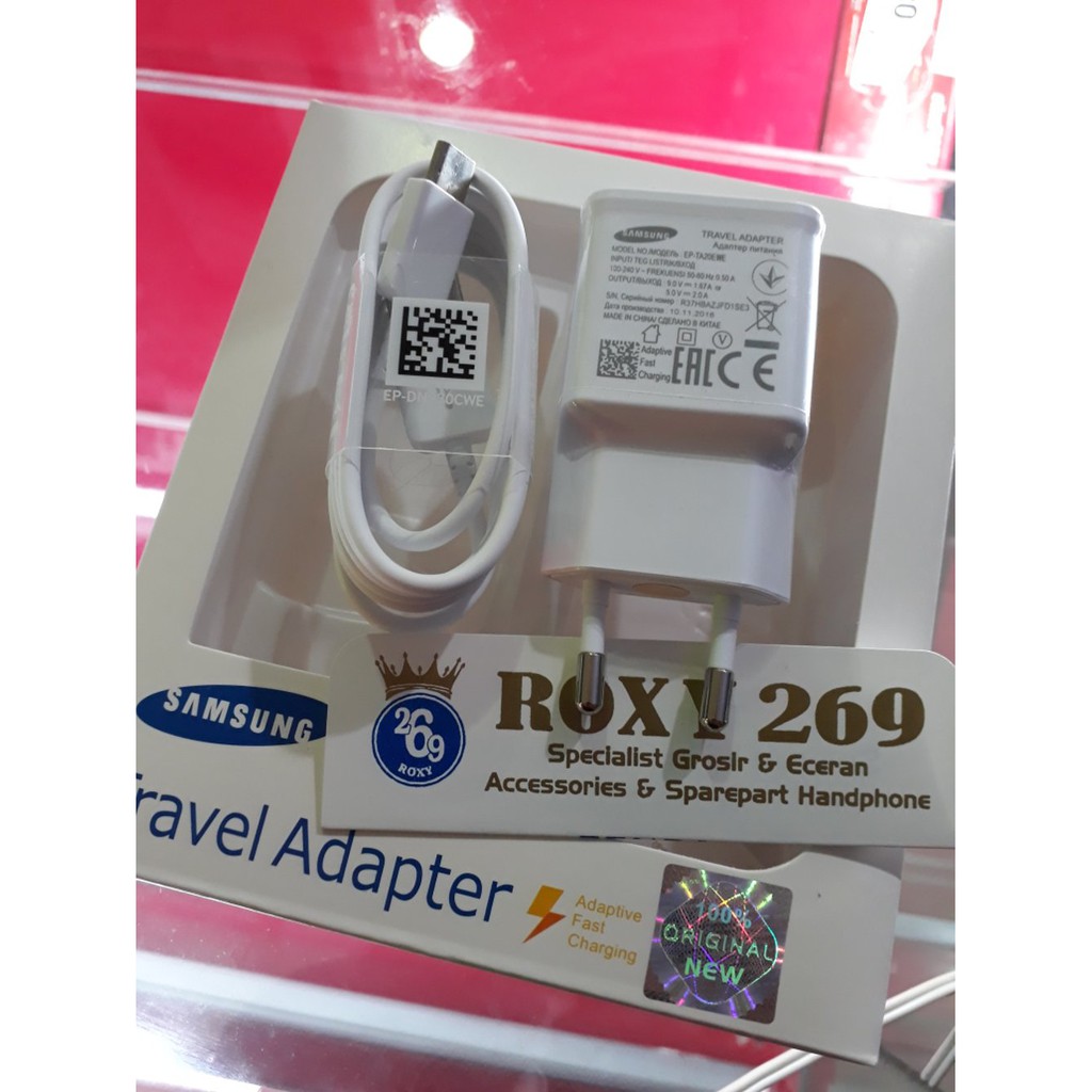 promo Carger Charger Hp Samsung A520 A5 2017 ORI NEW 2A 2 Ampere Fast Charging - Travel Charger Hand