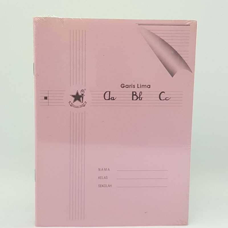 

Buku Tulis Halus/Garis 5 Bintang Obor 38 lembar